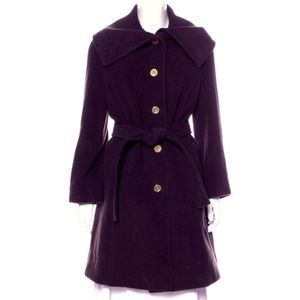 Coach Mohair Wool Blend Coat